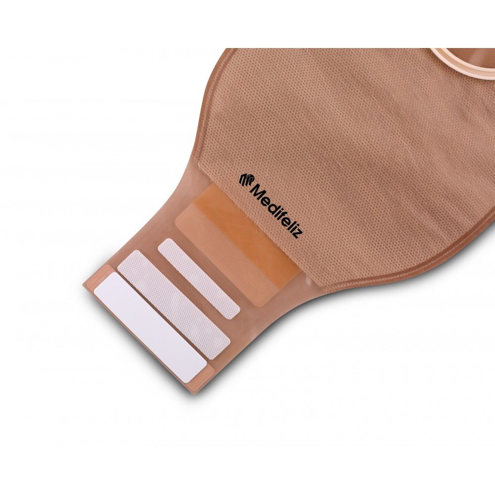 Medifeliz 10405 Two Piece Colostomy Bag Opaque 50mm (Pack of 10)